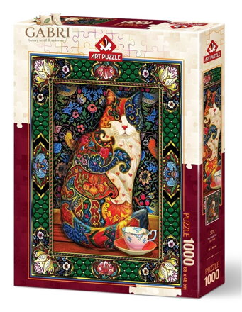 ART PUZZLE Puzzle Královská kočka 1000 dílků