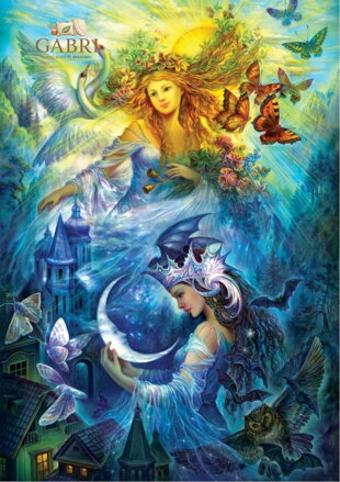 ART PUZZLE Puzzle Princezny Dne a Noci 1000 dílků