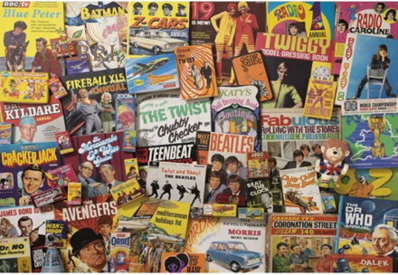 GIBSONS Puzzle 60. léta 1000 dílků