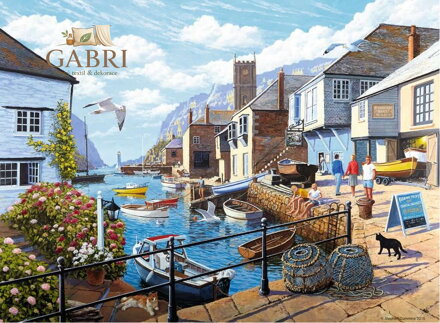 RAVENSBURGER Puzzle Klidný přístav 500 dílků