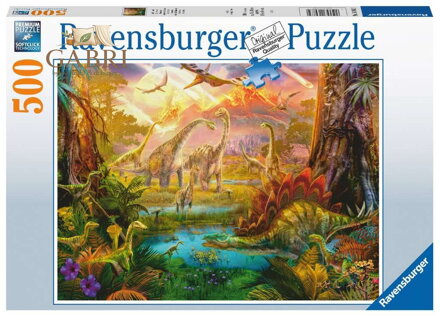 RAVENSBURGER Puzzle Dinoland 500 dílků