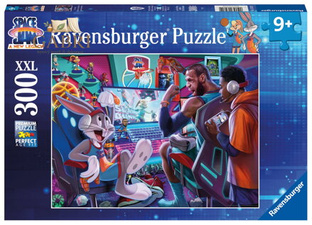 RAVENSBURGER Puzzle Space Jam: Herní konzole XXL 300 dílků