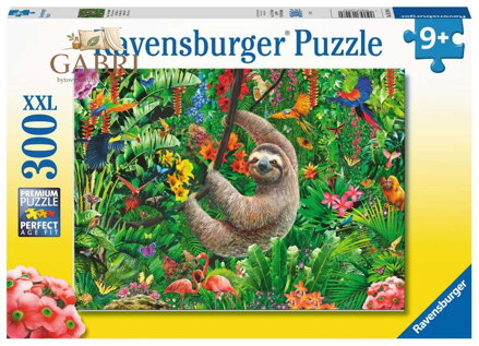 RAVENSBURGER Puzzle Roztomilý lenochod XXL 300 dílků