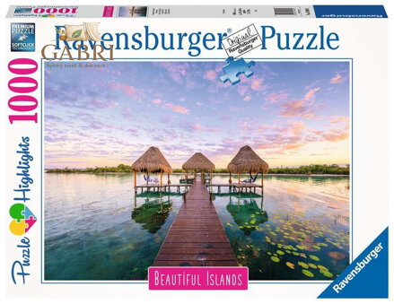 RAVENSBURGER Puzzle Nádherné ostrovy: Rajský výhled 1000 dílků