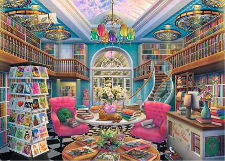 RAVENSBURGER Puzzle Palác knih 1000 dílků