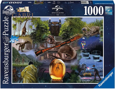 RAVENSBURGER Puzzle Jurský park 1000 dílků