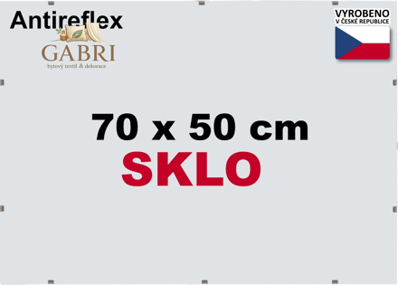 BFHM Rám na puzzle Euroclip 70x50cm (sklo antireflex)