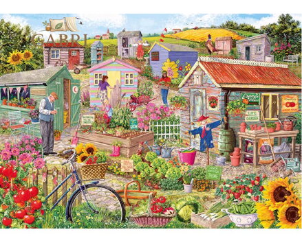 GIBSONS Puzzle Život na zahrádce 1000 dílků