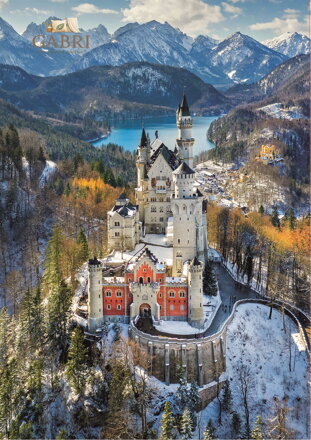 EDUCA Puzzle Zámek Neuschwanstein ze vzduchu 1000 dílků