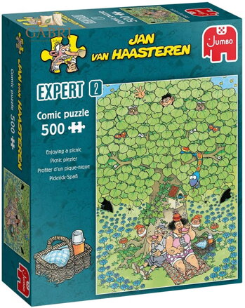 JUMBO Puzzle JvH Expert 2: Potěšení z pikniku 500 dílků
