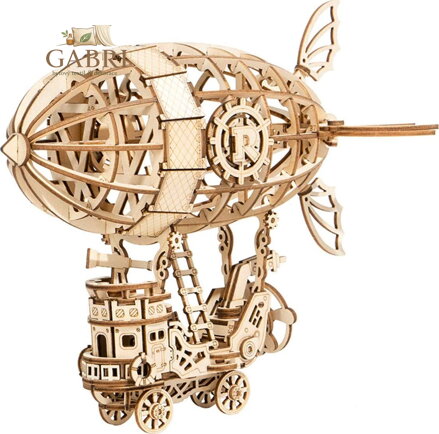 ROBOTIME Rolife 3D dřevěné puzzle Vzducholoď 176 dílků
