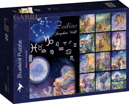 BLUEBIRD Puzzle Znamení zvěrokruhu 3000 dílků