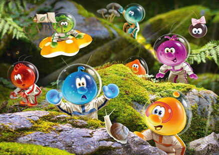 SCHMIDT Puzzle Spacebubble Club: Přistání v mechovém lese 1000 dílků