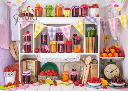 SCHMIDT Puzzle Džemy a marmelády 500 dílků