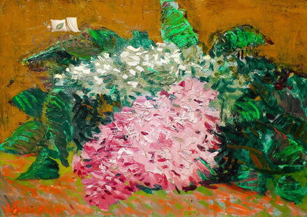 ENJOY Puzzle Vincent Van Gogh: Zátiší s šeříky 1000 dílků