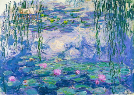 ENJOY Puzzle Claude Monet: Lekníny 1000 dílků