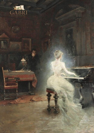 ART PUZZLE Puzzle Přízračná klavíristka 500 dílků