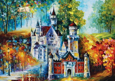 ART PUZZLE Puzzle Zámek Neuschwanstein 1500 dílků