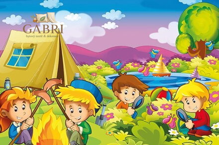 ART PUZZLE Dřevěné puzzle Zvědaví táborníci 25 dílků