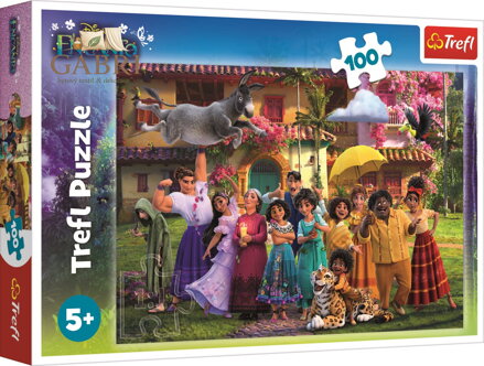 TREFL Puzzle Encanto: Kouzlo čeká v Encanto 100 dílků