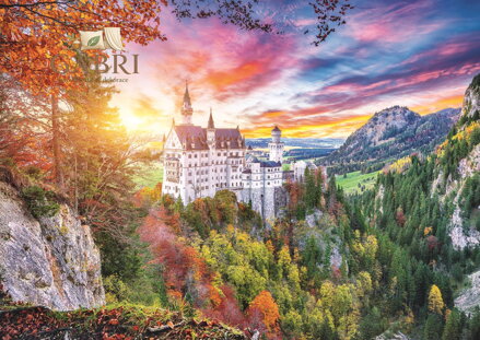 TREFL Puzzle Pohled na zámek Neuschwanstein, Německo 500 dílků
