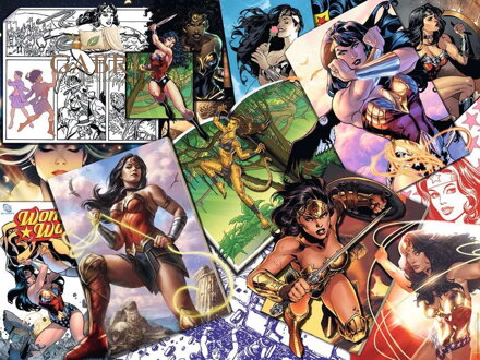 RAVENSBURGER Puzzle DC Comics: Wonder Woman 1500 dílků
