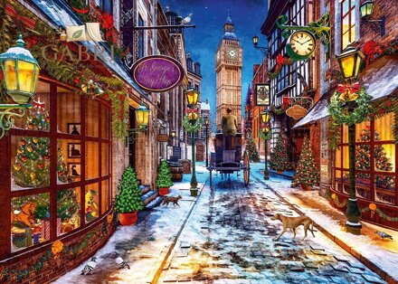 RAVENSBURGER Puzzle Čas Vánoc 1000 dílků