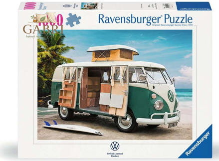 RAVENSBURGER Puzzle Obytný vůz Volkswagen T1 1000 dílků