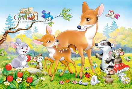 CASTORLAND Puzzle Malý koloušek MAXI 40 dílků