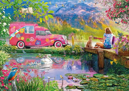 SCHMIDT Puzzle Klid na zemi 1000 dílků