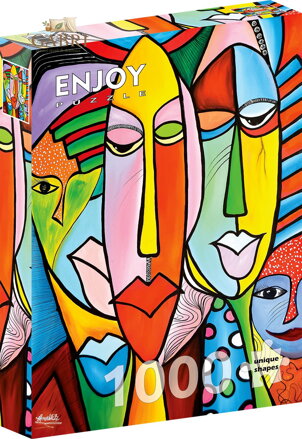 ENJOY Puzzle Afričan 1000 dílků