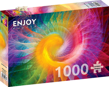 ENJOY Puzzle Duhová svatozář 1000 dílků