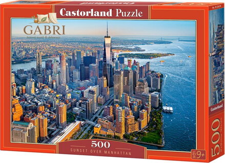CASTORLAND Puzzle Západ slunce nad Manhatnem 500 dílků