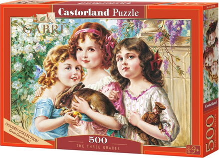 CASTORLAND Puzzle Tři grácie 500 dílků