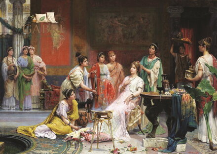 ANATOLIAN Puzzle Toaleta římské dámy 1500 dílků