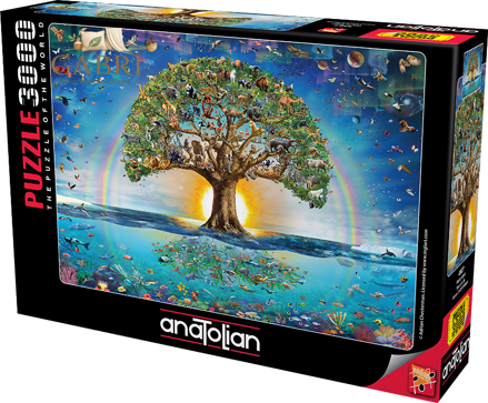 ANATOLIAN Puzzle Strom života 3000 dílků
