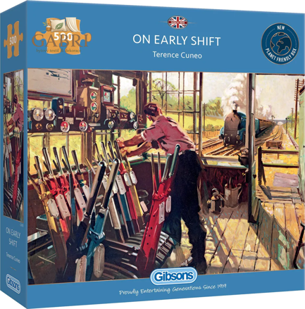GIBSONS Puzzle Ranní šichta 500 dílků