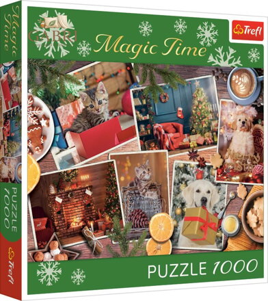 TREFL Puzzle Kouzelný vánoční čas 1000 dílků