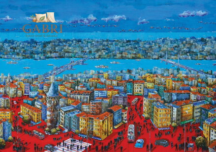ART PUZZLE Puzzle Příběh Istanbulu 1000 dílků