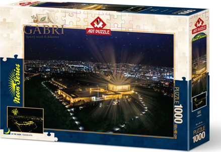 ART PUZZLE Svítící puzzle Anıtkabir 1000 dílků