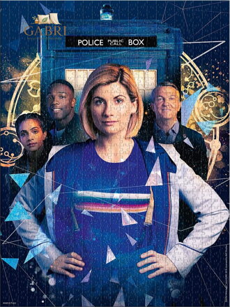 WINNING MOVES Puzzle Doctor Who: Třináctý doktor - Současnost 1000 dílků