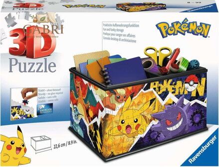 RAVENSBURGER 3D puzzle úložný box: Pokémon 216 dílků