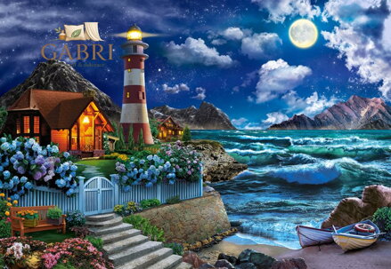 CASTORLAND Puzzle Noc námořníka 1000 dílků