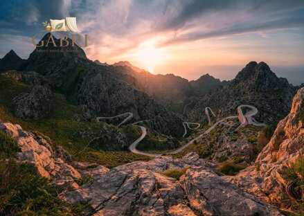 RAVENSBURGER Puzzle Dechberoucí hory: Pohoří Serra de Tramuntana, Malorka 1000 dílků