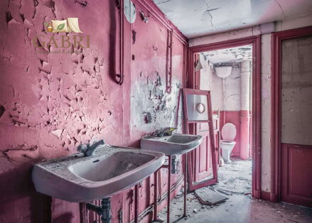 RAVENSBURGER Puzzle Ztracená místa: Růžová koupelna 1000 dílků