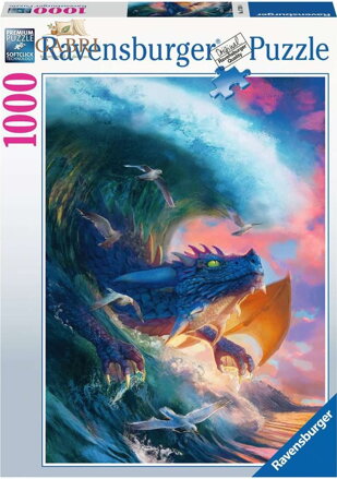 RAVENSBURGER Puzzle Dračí závod 1000 dílků