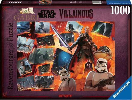 RAVENSBURGER Puzzle Star Wars Záporáci: Moff Gideon 1000 dílků