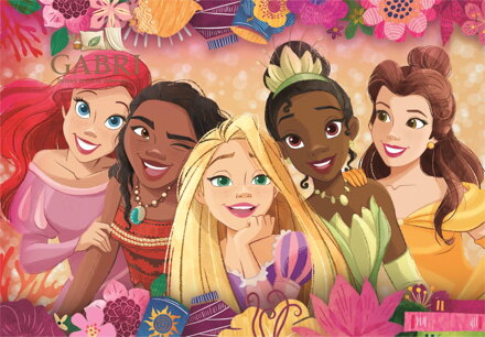 CLEMENTONI Puzzle Disney princezny MAXI 24 dílků