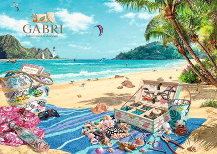 RAVENSBURGER Puzzle Sběratel mušlí 1000 dílků