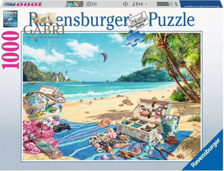 RAVENSBURGER Puzzle Sběratel mušlí 1000 dílků